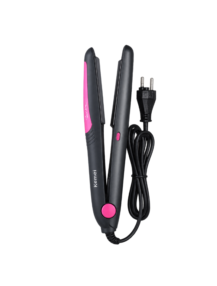 Kemei KM-328 Professional Hair Straightener – Ceramic Plate Flat Iron