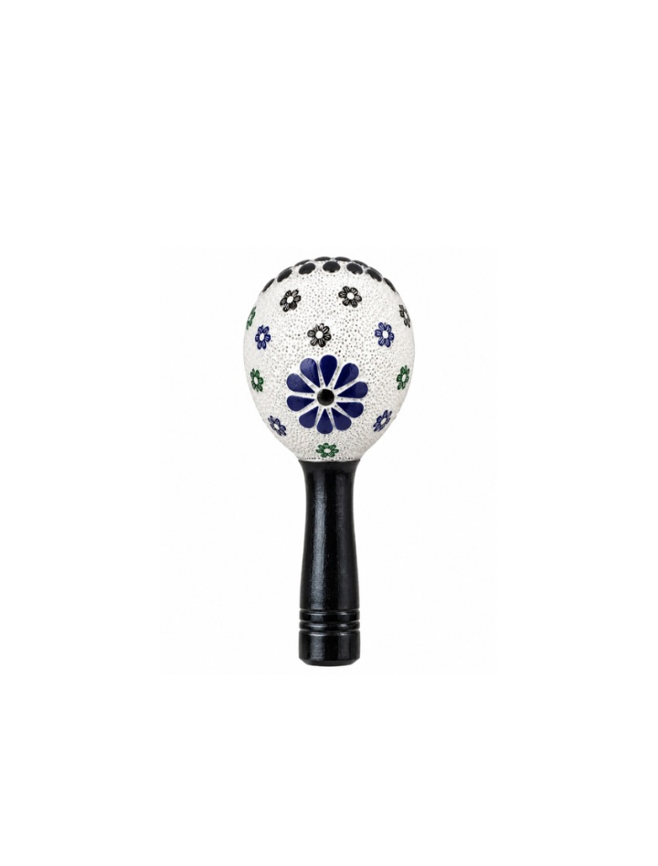 Wooden Mosaic Maraca Rattle